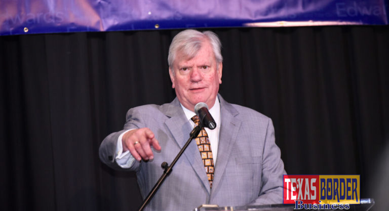 Dr. Ted C. Jones, Ph.D. will headline the 14th Annual State of Real Estate Forum scheduled on March 8, 2018. The State of Real Estate Forum is coordinated and presented by Edwards Abstract and Title Co. Dr. Jones is the Sr. Vice President; Chief Economist and Director of Investor Relations with national title insurance underwriter Stewart Title Guaranty Company headquartered in Houston, Texas. Photo by Roberto Hugo Gonzalez