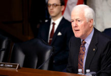 Senator John Cornyn, a Republican from Texas, is a member of the Senate Finance, Intelligence, and Judiciary Committees.