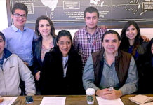 Congressman cuellar with a group of distinguished DACA students.