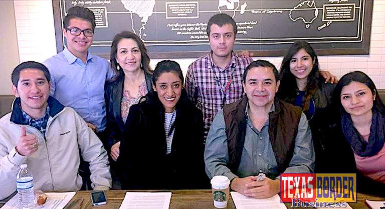 Congressman cuellar with a group of distinguished DACA students.