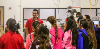 As part of an ongoing effort to promote a college-going culture, the South Texas College Technology Campus hosted a group of more than 70 4th and 5th grade students from John F. Kennedy Elementary School in La Joya on Friday, Jan. 26.