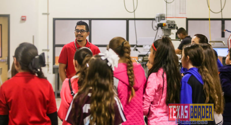 As part of an ongoing effort to promote a college-going culture, the South Texas College Technology Campus hosted a group of more than 70 4th and 5th grade students from John F. Kennedy Elementary School in La Joya on Friday, Jan. 26.