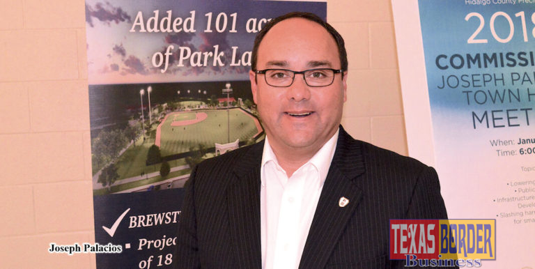 County Commissioner Joseph Palacios on the Move