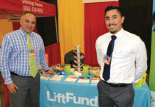Lift Fund representatives, a non-for-profit company that makes loans available to small businesses.