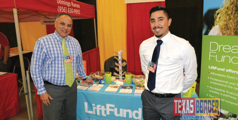 Lift Fund representatives, a non-for-profit company that makes loans available to small businesses.