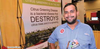 Lorenzo Garza, community outreach specialist for South Texas Citrus Alert