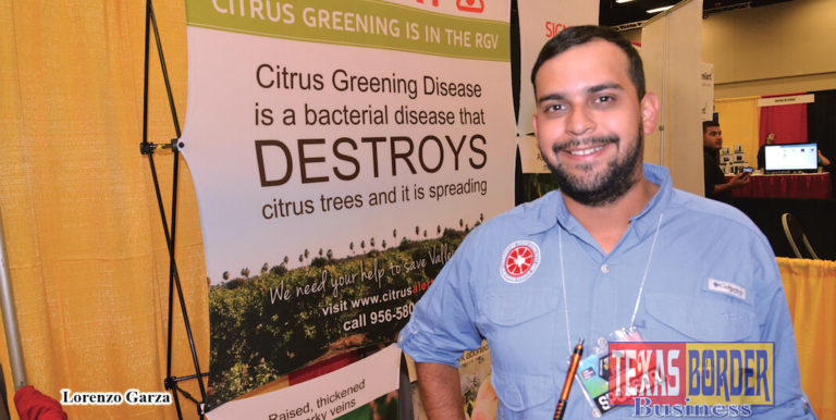 Lorenzo Garza, community outreach specialist for South Texas Citrus Alert