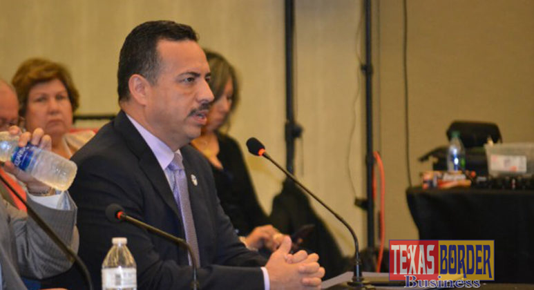 Pharr Mayor Ambrosio Hernandez, M.D., testifies before the Joint House Committees