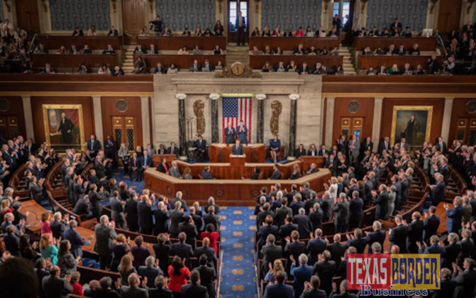 4. President Macron receives a standing ovation from the United States Congress.
