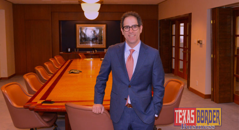 Daniel G. Gurwitz, attorney, in the conference room, of Atlas, Hall & Rodriguez, LLP where he practices law. He is the Chairman of the RGV Partnership in Weslaco, an advocacy group that brings the stakeholders together and magnifies their concerns and needs with influential people in State and Federal positions to bring solutions. Photo by Roberto Hugo Gonzalez