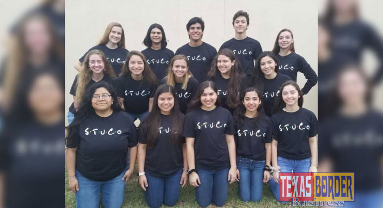 Top Row: Jayden Olson, Andrew Samaniego, Nathan Sanchez, Johnathan Larson, and Mariella Vela. Middle Row: Daniella Ashburn, Selma Regalado, Katheryn Slusher, Andrea Tamez, and Leslie Hernandez. Bottom Row: Jocelyn Gomez, Nayeli Posadas, Sydney Ramon, Vianca Castilleja, and Sophie Resendez. Not pictured: Patricia Rocha, Alejandra Cueva, and Elise Lizka.