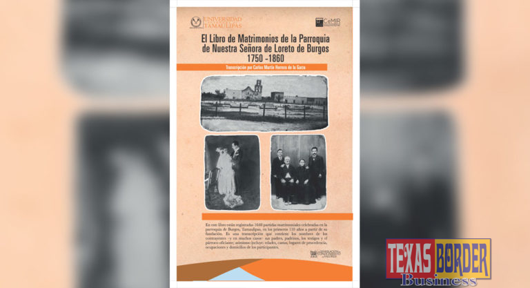 Poster V. Burgos 1: Copies of de la Garza’s book will be on sale at the Museum Store May 6.