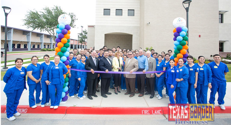 South Texas College’s Mid-Valley Campus celebrated the opening of new construction including a Health Professions and Sciences Building that spans over 77,000 square feet. The Mid-Valley Campus Library was also renovated and expanded. The Student Services Building was expanded to include a new enrollment center that will assist the more than 3,500 students that register for classes at the campus.  
