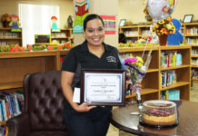 Dr. Long Elementary Science Teacher Sandra Gonzalez was named the 2018 Elementary Teacher of the Year