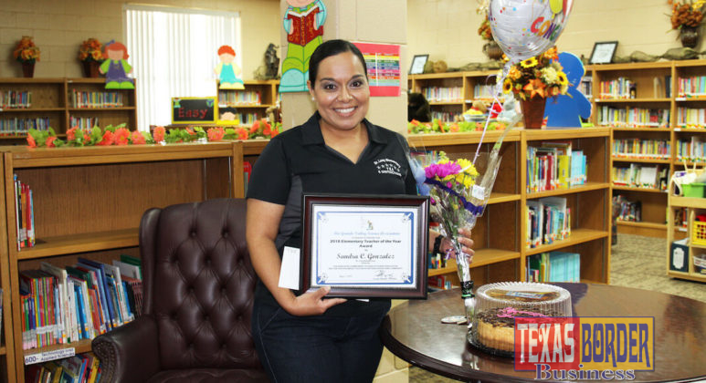 Dr. Long Elementary Science Teacher Sandra Gonzalez was named the 2018 Elementary Teacher of the Year
