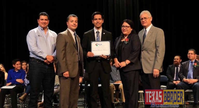 Antonio Martinez - PSJA Southwest ECHS graduate Antonio Martinez was one of the five Joel "Joey" Presidential Scholarship recipients.