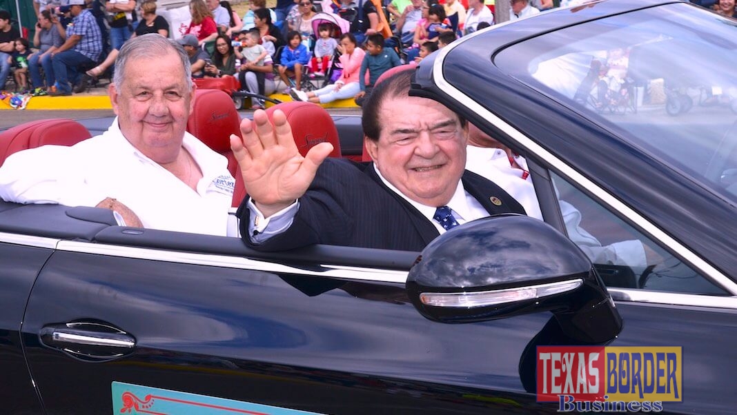 Mayor Salinas participating during the 2018 Citrus Fiesta Parade