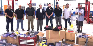 Grainger Industrial Supply recently donated $6,000 worth of tools to assist students in their career choices.
