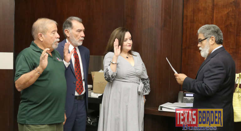 Board Members took their Oath of Office.