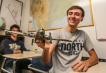 Edinburg North High School student Ethan Rogers was one of six students who participated in the first ever Summer Aviation Camp July 16-19. The camp was created through a unique collaboration between South Texas College and McAllen Flight Academy, which conducted the class.