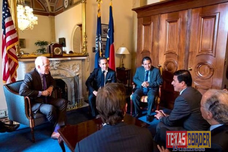 John Cornyn And Mexico Visitors