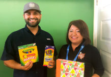 Help collect new school supplies with Philip Farias and Ruby Martinez of the Food Bank RGV!  Fill the Bus is a single-day school supply drive located at the H-E-B stores at Paredes Line Road, Brownsville; Shary Road, Mission and the CBS 4 Studios in Harlingen, Texas.  Local businesses are needed to sponsor Fill the Bus, from 9 am to 6 pm, August 9, 2018.