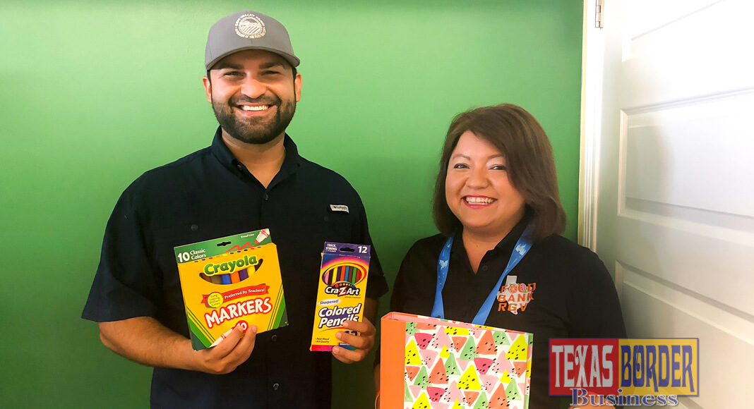 Help collect new school supplies with Philip Farias and Ruby Martinez of the Food Bank RGV!  Fill the Bus is a single-day school supply drive located at the H-E-B stores at Paredes Line Road, Brownsville; Shary Road, Mission and the CBS 4 Studios in Harlingen, Texas.  Local businesses are needed to sponsor Fill the Bus, from 9 am to 6 pm, August 9, 2018.