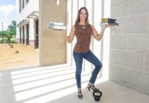 STC Faculty Member and Competitive Bodybuilder Dr. Maria Tello Hopes to Have Motivating Effect on Student Outlook STC professor and bodybuilder Dr. Maria Tello recently took first place in her debut, competing at the Dropzone Physique Showdown in April.