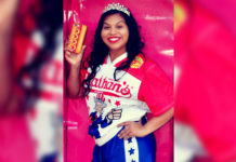 Kassie Zapata, a UTRGV junior from Donna, will be making her third appearance in Nathan’s Famous International Hot Dog Eating Contest on Wednesday, July 4, at Coney Island, New York. The kinesiology major – ranked at No. 43 in the world by Major League Eating – will be competing for a third time in what has become one of the most unique annual sporting competitions in the world, as she once again faces off with the world’s top competitive eaters. To watch Zapata take on her hungry competitors, you can tune in to ESPN Networks for live coverage. The women’s competition, can be seen on ESPN3/ESPN APP at 10:50 a.m. EDT/9:50 a.m. CDT. (Courtesy Photo)