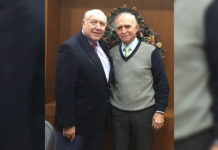 Pictured above left to right: IBC Bank Executive Vice President Gerry Schwebel and Chief of Staff designee and Liaison to the Mexican private sector Alfonso Romo