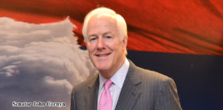 Senator John Cornyn, a Republican from Texas, is a member of the Senate Finance, Intelligence, and Judiciary Committees.