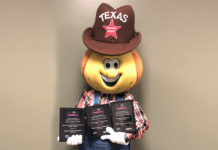 Tex the Sweet Onion (pictured) is the official mascot of Texas Onion Fest, which received three first-place awards at this year’s TFEA conference held in McAllen.