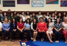 Beginning fall 2018, UTRGV’s Student Teacher Education Preparation University Partnership (STEP UP) program will begin its new partnerships with McAllen ISD and Los Fresnos CISD. The partnership will open up more classrooms for teacher candidates to learn and work in a school culture. STEP UP already works in collaboration with Harlingen CISD and plans to replicate the model at other school districts. On Aug. 9, STEP UP and McAllen ISD celebrated the new partnership with a meet-and-greet function. UTRGV and McAllen ISD faculty and administrators were present, as well as the future teacher candidates. (Courtesy Photo)