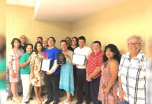 Keep McAllen Beautiful Earns Recognition for Excellence in Work Pictured from left to right (back row): Cesar Rodriguez, Steven Kotsatos Mike McClure, Donato Medina, Amanda Coody (front row) Chris Lash, Normalynda Zepeda, Belinda Leal, Carlos Lopez, Linda Calderon, Art Lopez, Enrique Miranda, Mary Gonzalez, Hilda DeShazo