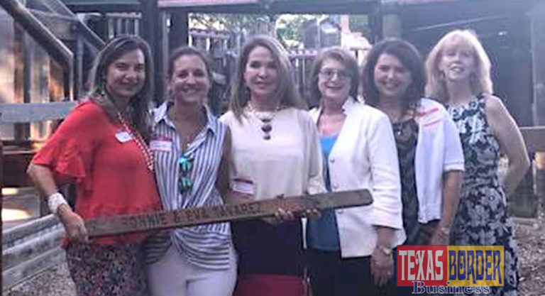 Left to Right, Junior League of McAllen Sustainer President, Anita Moon and Junior League of McAllen Sustainer Members, Lisa Harrison Keller, Irma Garza, Melinda Dondlinger Bosquez, Lorena Castillo-Saldaña, Renee Sneed Hinojosa.