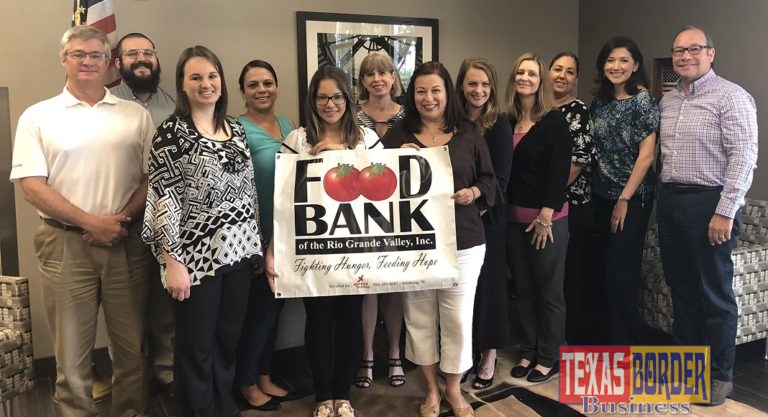 Thank you to Shepard Walton King for co-sponsoring Empty Bowls 2018 Presented by Vantage Bank Texas and Inter National Bank! Pictured (l-r): Chris Graham, Vice President; Dominic Moreno, AE (Account Executive); Anna Salinas, Accountant; Jannet Castaneda, AE; Karen Trevino, AE; Arnetta Oropeza, AE; Lisa Millsaps, AE; Jennifer Olivares, AE; Nancy Del Soldato, AE; Erika Alanis, AE; Gabriela Nunnery, Producer; and Raul Cabaza III, President. For more information, contact Philip Farias, Mgr. of Corporate Engagement & Special Events, by calling (956) 904-4513 or pfarias@foodbankrgv.com.