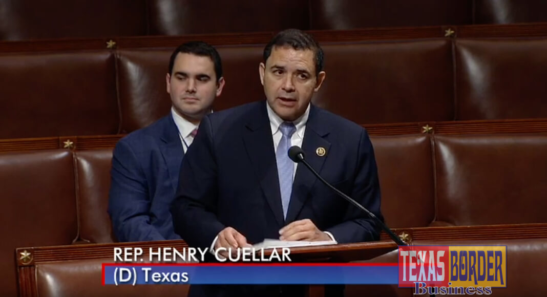 Congressman Henry Cuellar (TX-28) speaks on the U.S. House of Representatives Floor in Washington on Thursday on The Ensuring Small Scale LNG Certainty and Access Act (H.R. 4606).