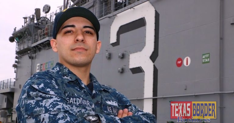 Petty Officer 2nd Class Oscar Saldivar. Photo by Dustin Good