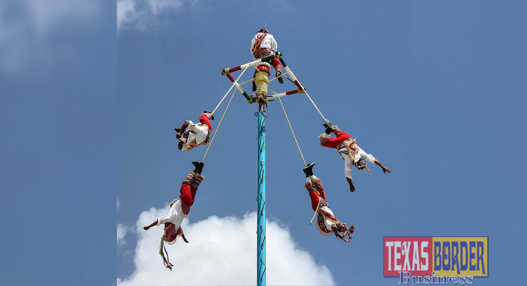Fiesta de Palmas Annouces Voladores de Papantla, A Gravity-Defying