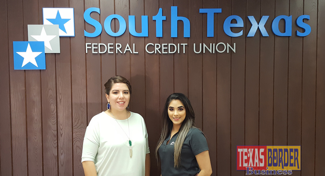 Pictured L-R: Laura Espinoza, Marketing Director, Weslaco Chamber of Commerce and Jessica Marin, South Texas Federal Credit Union.  