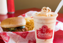 Freddy’s announces arrival of Spicy Chicken Sandwich and Pumpkin Pie Concrete Freddy’s Frozen Custard & Steakburgers® Limited Edition: Spicy Chicken Sandwich and the Pumpkin Pie Concrete
