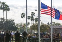First responders attend South Texas College’s 9/11 ceremony in Starr County. STC held remembrance ceremonies at all of its campuses as a way of showing appreciation for those who put themselves in harm’s way during the events of Sept. 11, 2001