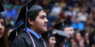 An STC student prepares to graduate, May 2018. The Council for Adult and Experiential Learning (CAEL) in partnership with Excelencia in Education have announced an Adult Learner 360 Grant in the amount of $40,000 awarded to South Texas College (STC) in September. The resulting Adult Learner 360 Academy will be a solution for scaling and sustaining learner success for adult Hispanic students.