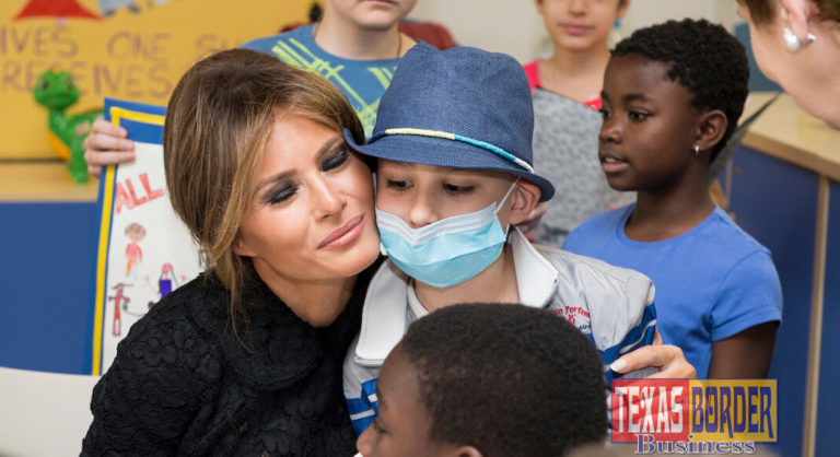 First Lady Melania Trump visits children at the Pediatric Hospital Bambino Gesu, Wednesday May 24, 2017, in Vatican City. Official White House Photo by Andrea Hanks