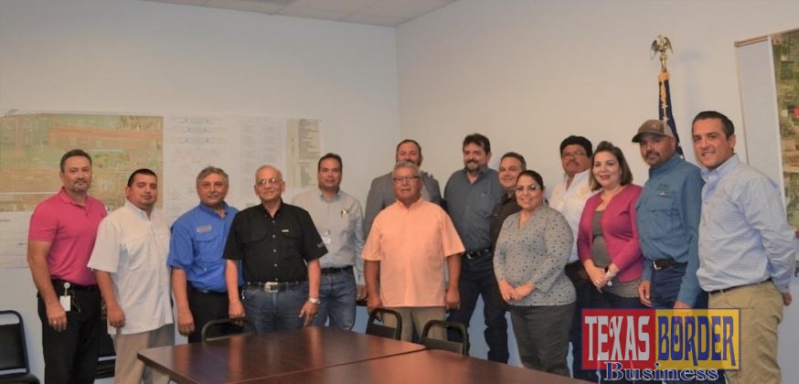 Peñitas City Council and Administration, Precinct 3 Commissioner Joe Flores & Staff, and Representatives from the Hidalgo County Urban County Program