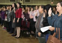 Parent Volunteer Swearing-In Ceremony held at the Pharr Events Center on Tuesday, Oct. 23, 2018