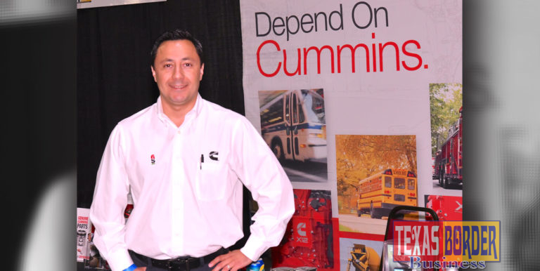 Sergio Sifuentes, the Fleet Account Executive for Cummins. Photo by Roberto Hugo Gonzalez