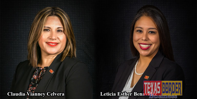 IBC Bank-Brownsville Promotes Celvera to Vice President and Benavidez to Assistant Vice President