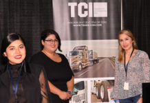 Yida Oropeza, manager for recruitment and retention at Transport Continental Inc., TCI. The company participated at the Pharr International Trucking Expo. Photo by Roberto Hugo Gonzalez