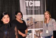 TCI Proudly Exhibited at the Pharr International Trucking Expo Yida Oropeza, manager for recruitment and retention at Transport Continental Inc., TCI. The company participated at the Pharr International Trucking Expo. Photo by Roberto Hugo Gonzalez